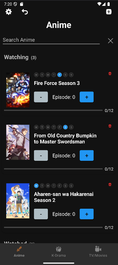 My Anime List