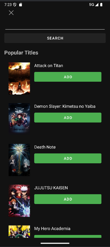 Popular Anime